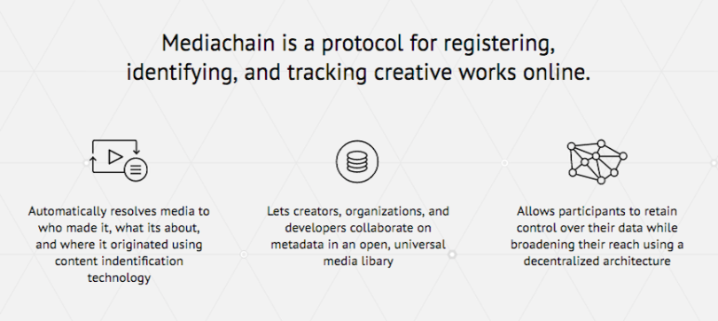 mediachain blockchain