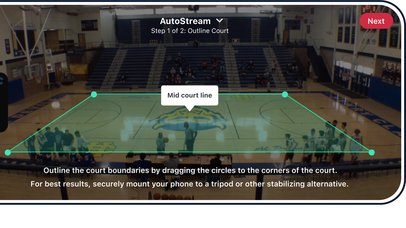 A screenshot of AutoStream from GameChanger 