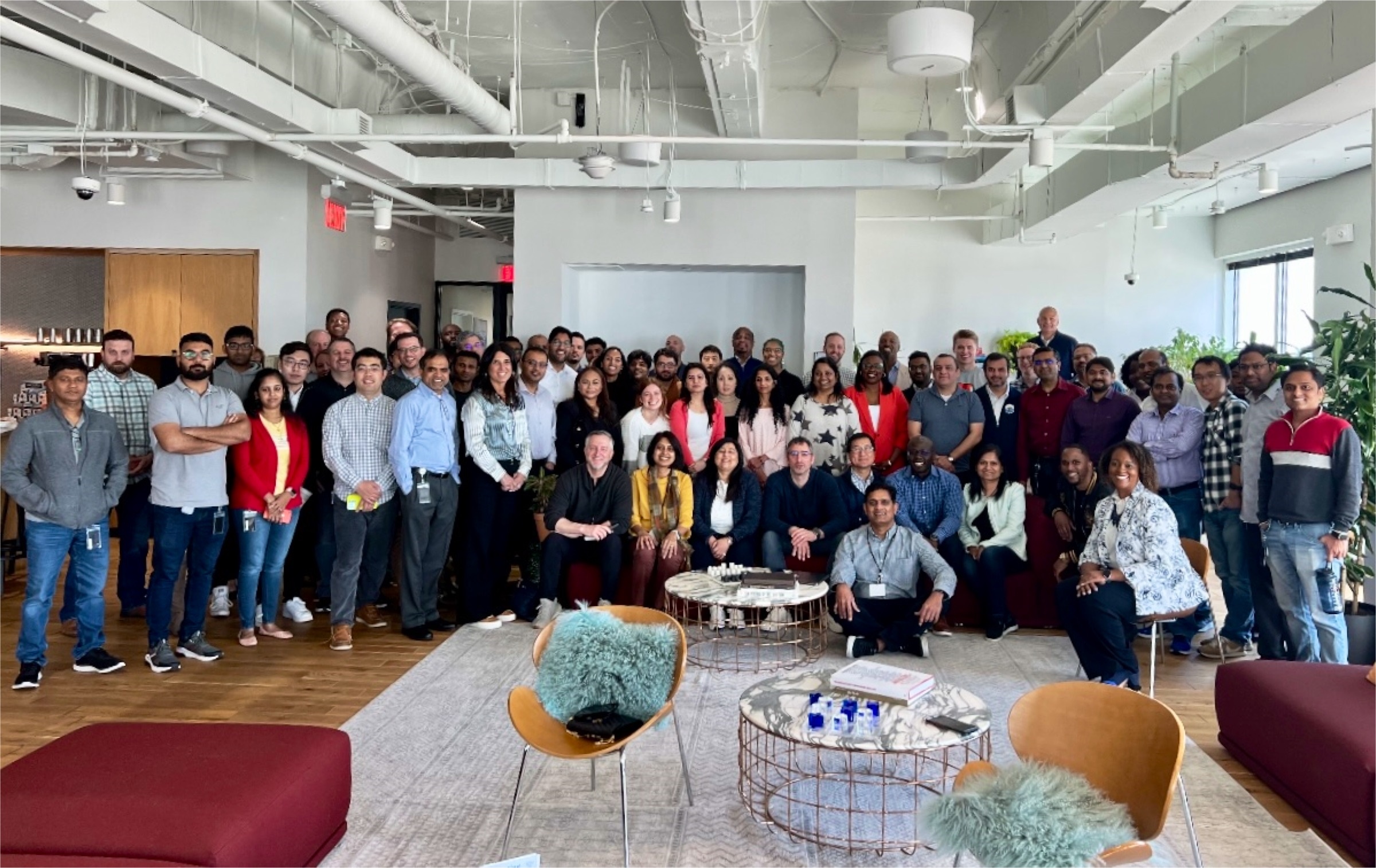 Group photo of JPMorgan Chase Atlanta team members