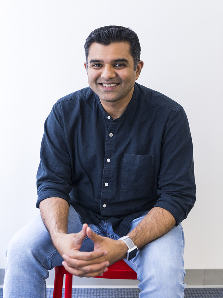 Catchpoint Senior Product Manager Vandan in the office