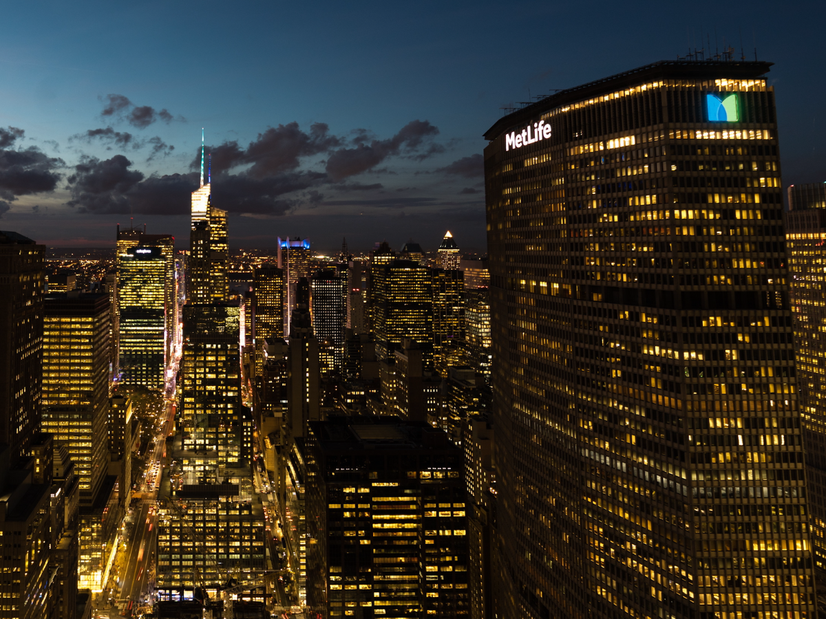 The MetLife building in Midtown Manhattan